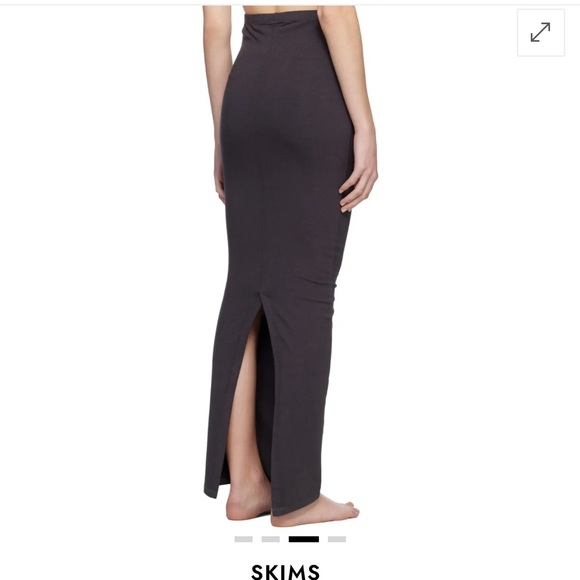 Skims Gray Maxi Skirt - Picture 3 of 3